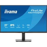 iiyama ProLite XB2793QSU-B1, LED-Monitor 68.5 cm (27 Zoll), schwarz (matt), QHD, IPS, HDMI, DP, USB-Hub, Höhenverstellung