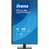 iiyama ProLite XB2793QSU-B1, LED-Monitor 68.5 cm (27 Zoll), schwarz (matt), QHD, IPS, HDMI, DP, USB-Hub, Höhenverstellung