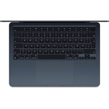 Apple MacBook Air 34,5 cm (13,6") CTO, Notebook schwarz, M3, 10-Core GPU, macOS, Amerikanisch, 34.5 cm (13.6 Zoll), 512 GB SSD