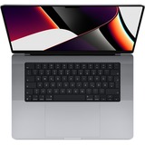 Apple MacBook Pro (14") 2021 CTO, Notebook grau, M1 Max 24-Core GPU, macOS Ventura, Spanisch, 120 Hz Display, 4 TB SSD
