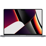 Apple MacBook Pro (14") 2021 CTO, Notebook grau, M1 Max 24-Core GPU, macOS, Spanisch, 120 Hz Display, 4 TB SSD