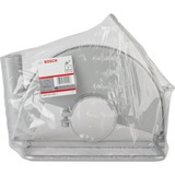 Bosch Absaughaube mit Führungsschlitten, Ø 230mm, Staubsauger-Aufsatz schwarz, für Winkelschleifer