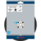 Bosch Stützteller für Fiberschleifscheiben 180mm, M14, Schleifteller 