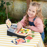 Casdon Ooni Spielzeug Pizza Topping Station, Kinderhaushaltsgerät 