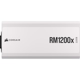 Corsair RM1200x SHIFT White, PC-Netzteil weiß, 1x 12-Pin High Power GPU, 6x PCIe, Kabel-Management, 1200 Watt