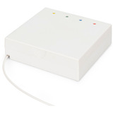 Digitus FTTx Dropkabel Installationskit, vorkonfektioniert, 4-Faser, LC/APC-Stecker weiß, 50 Meter, integrierte Spleißkassette 4 Ports