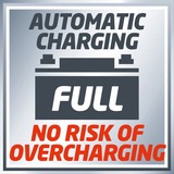 EINHELL Batterie-Ladegerät CC-BC 10 E rot/schwarz, für Kfz- und Motorradbatterien