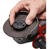 EINHELL Professional Akku-Winkelschleifer AXXIO 18/115 Q, 18Volt rot/schwarz, ohne Akku und Ladegerät