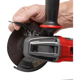 EINHELL Professional Akku-Winkelschleifer AXXIO 18/115 Q, 18Volt rot/schwarz, ohne Akku und Ladegerät