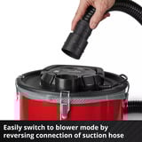 EINHELL TC-AV 1830 D, Aschesauger 