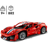 LEGO 42235 Technic Ferrari 488 PISTA Auto, Konstruktionsspielzeug 