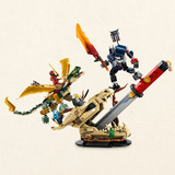 LEGO 71871 Ninjago Showdown auf der Drachenklinge, Konstruktionsspielzeug 