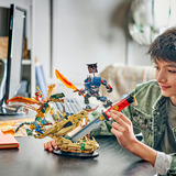 LEGO 71871 Ninjago Showdown auf der Drachenklinge, Konstruktionsspielzeug 