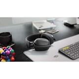 Logitech Zone Vibe Wireless, Headset graphit, Teams Version mit USB-C-Dongle