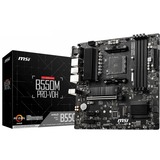 MSI B550M PRO-VDH, Mainboard schwarz