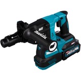 Makita Akku-Kombihammer HR004GM201 XGT, 40Volt, Bohrhammer blau/schwarz, 2x Li-Ionen Akku 4Ah, MAKPAC