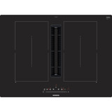Siemens ED711FGA6, Autarkes Kochfeld schwarz, mit integriertem Dunstabzug