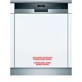 Siemens SN55ES57CE iQ500, Spülmaschine edelstahl/schwarz, Home Connect