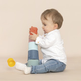 Smoby Little Smoby Steckspiel Magic Tower, Lernspielzeug 