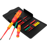Wera Kraftform Kompakt VDE Safe-Torque Speed Schaltschrank-Set Basic 1, 11-teilig, Schraubendreher Für Schaltschrankverschraubungen