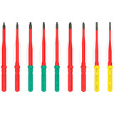 Wera Kraftform Kompakt VDE Safe-Torque Speed Schaltschrank-Set Basic 1, 11-teilig, Schraubendreher Für Schaltschrankverschraubungen