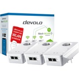 devolo Devo Mesh WLAN 2 Multiroom Kit, Powerline + WLAN