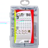 fischer Meister-Box Universaldübel UX / UX-R hellgrau, 110-teilig