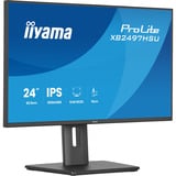 iiyama ProLite XB2497HSU-B1, LED-Monitor 60.5 cm (23.8 Zoll), schwarz (matt), FullHD, IPS, HDMI, DP, USB-Hub, erg. Standfuß, 120Hz Panel