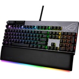 ASUS ROG Strix Flare II Animate, Gaming-Tastatur schwarz, DE-Layout, ROG NX Red