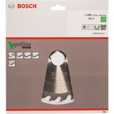 Bosch Kreissägeblatt Optiline Wood, Ø 190mm, 24Z Bohrung 30mm, für Handkreissägen