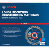 Bosch Professional Diamanttrennscheibe Expert MultiMaterial, Ø 115mm Bohrung 22,23mm