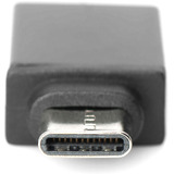 Digitus USB Type-C Adapter, Type-C - A schwarz