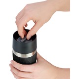 Emsa TRAVEL MUG Compact Thermobecher schwarz/edelstahl, 0,3 Liter, Drehverschluss