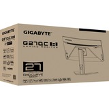 GIGABYTE G27QC A, Gaming-Monitor 69 cm (27 Zoll), schwarz, QHD, VA, Curved, 165Hz Panel
