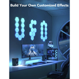 Govee Glide Hexa Lichtpaneele, LED-Leuchte 10er-Pack