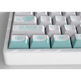  HYTE Firefly Keycap Set, Tastenkappe weiß/türkis