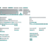 HYTE HYTE Firefly Keycap Set, Tastenkappe weiß/türkis