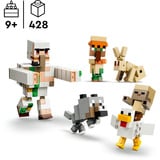 LEGO 21592 Minecraft Angriff des Hühnerreiters in der Wüste, Konstruktionsspielzeug 
