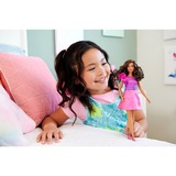 Mattel Barbie Fashionistas Puppe mit braunem Haar und glitzerndem Kleid 