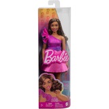 Mattel Barbie Fashionistas Puppe mit braunem Haar und glitzerndem Kleid 