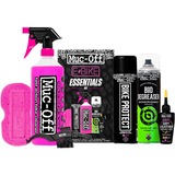 Muc-Off eBike Essentials Kit, 6-teilig, Reinigungsmittel Reiniger + Entfetter + Pflegespray + Ketten-Schmierstoff + Bürste + Schwamm