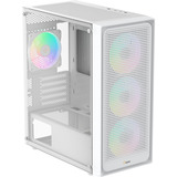 Ocypus Gamma C50 ARGB, Tower-Gehäuse weiß, Tempered Glass