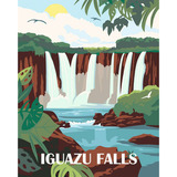 Ravensburger CreArt - Iguazu Wasserfälle, Malen 