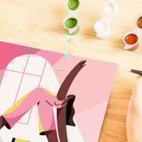 Ravensburger CreArt - Yoga Kunst, Malen 