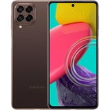 SAMSUNG Galaxy M53 5G 128GB, Handy Brown, Android 12, Dual-SIM, 6 GB