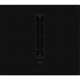 Siemens ED611BGA7, Autarkes Kochfeld schwarz, 60 cm, mit integriertem Dunstabzug