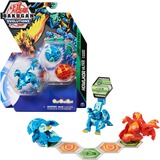 Spin Master Bakugan Evolutions Starter-Pack mit 3 Bakugan, Geschicklichkeitsspiel mit Ultra Aquos Howlkor, Basic Pyrus Pegatrix, Basic Aquos Colossus