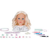 ZAPF Creation BABY born Stylingkopf Bemalen & Frisieren, Schmink- und Frisierkopf 
