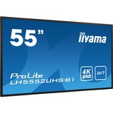 iiyama ProLite LH5552UHS-B1, Public Display schwarz, UltraHD/4K, Android, HDMI