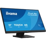 iiyama ProLite T2754MSC-B2AG, LED-Monitor 68.6 cm (27 Zoll), schwarz (matt), FullHD, IPS, Touchscreen, USB-Hub